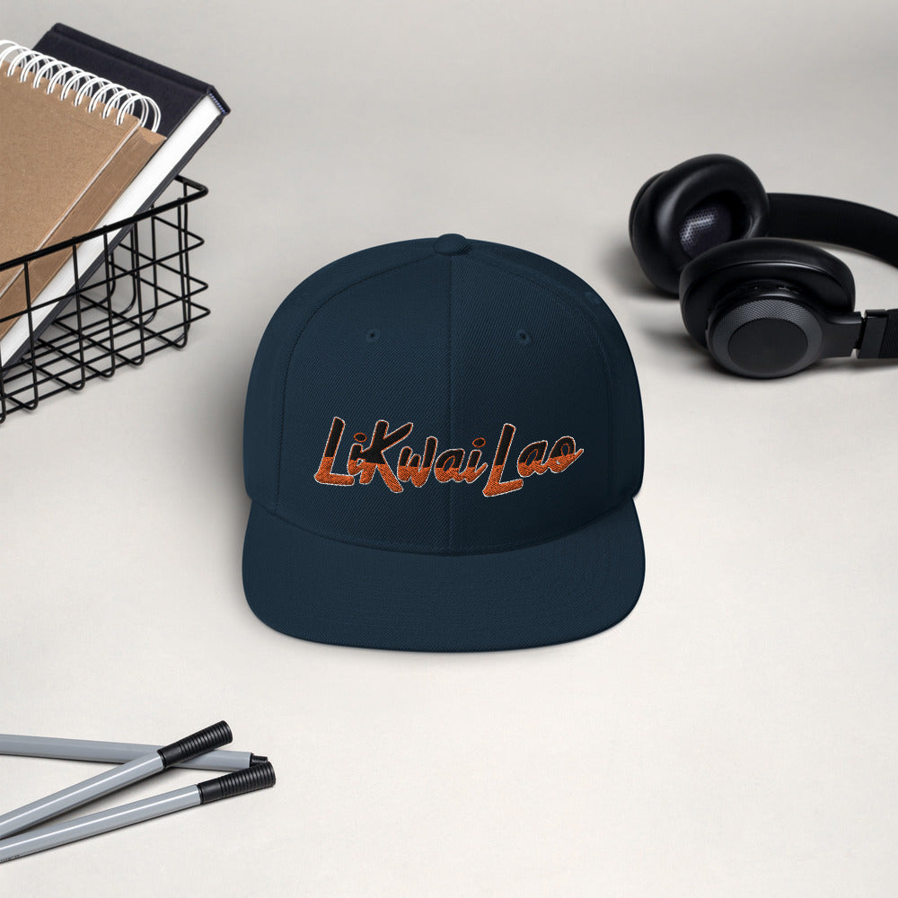 LiKwaiLao B-Boy Style Flat Brim Snapback Hat
