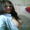 Thirties naked woman